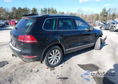 2011 Volkswagen Touareg Vr6 Sport из США, поврежденный, VIN WVGFF9BP8BD005302